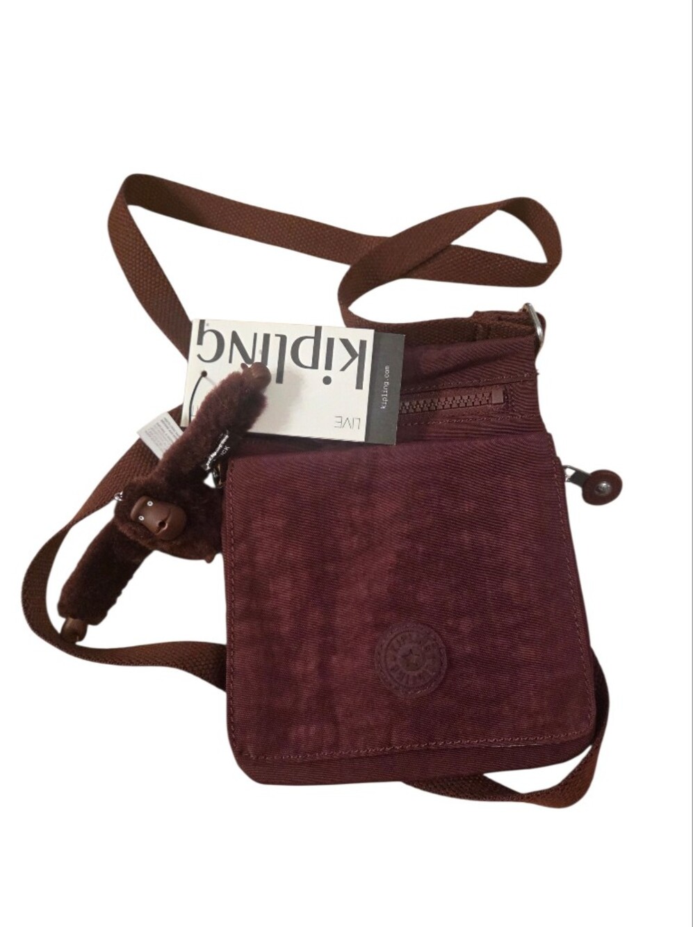 Kipling El Dorado Merlot Purse